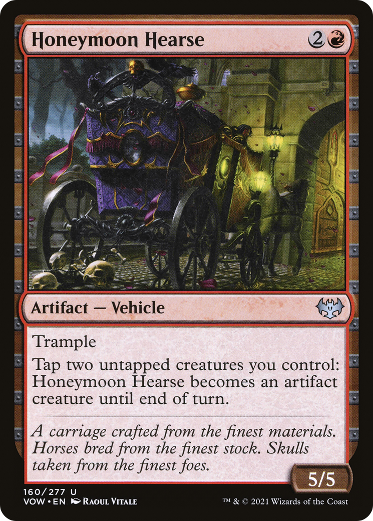 Honeymoon Hearse [Innistrad: Crimson Vow] Foil