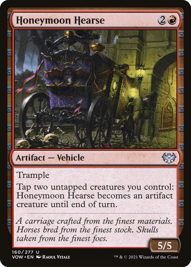 Honeymoon Hearse [Innistrad: Crimson Vow] Foil