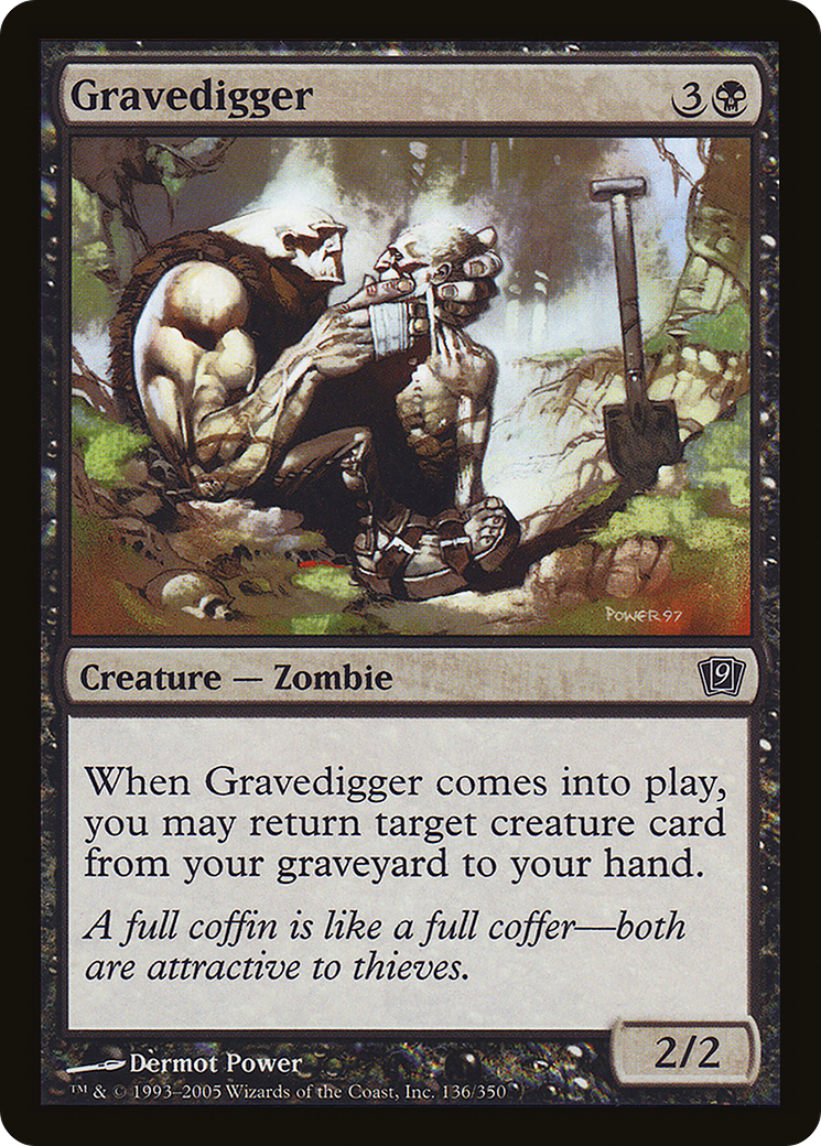 Gravedigger [Ninth Edition] Foil