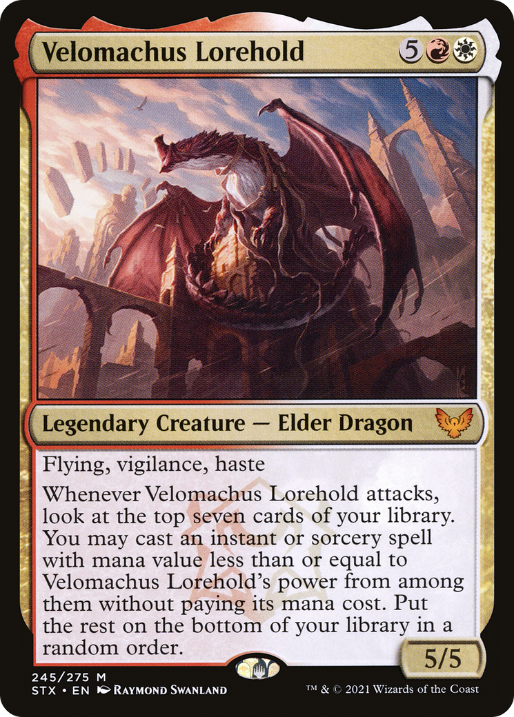 Velomachus Lorehold [Strixhaven: School of Mages] Foil