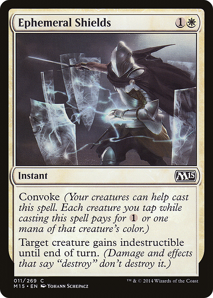 Ephemeral Shields [Magic 2015] Foil
