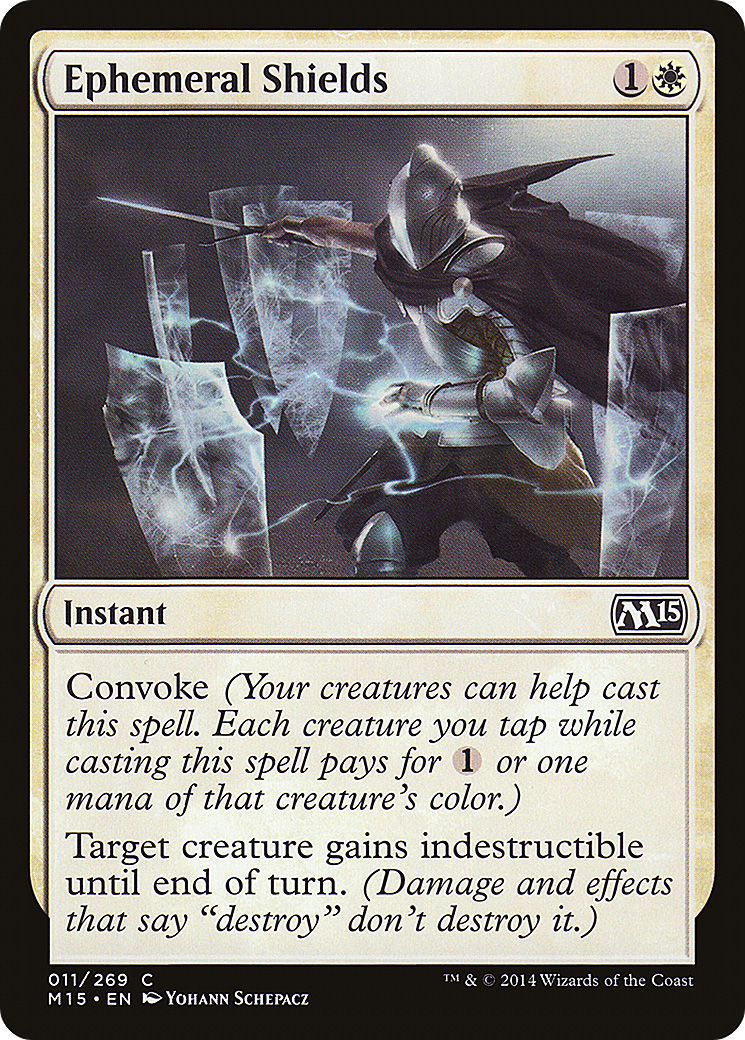 Ephemeral Shields [Magic 2015] Foil