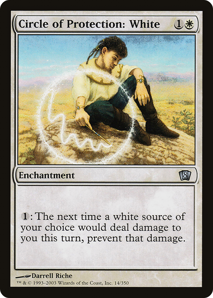 Circle of Protection: White [Eighth Edition] Foil