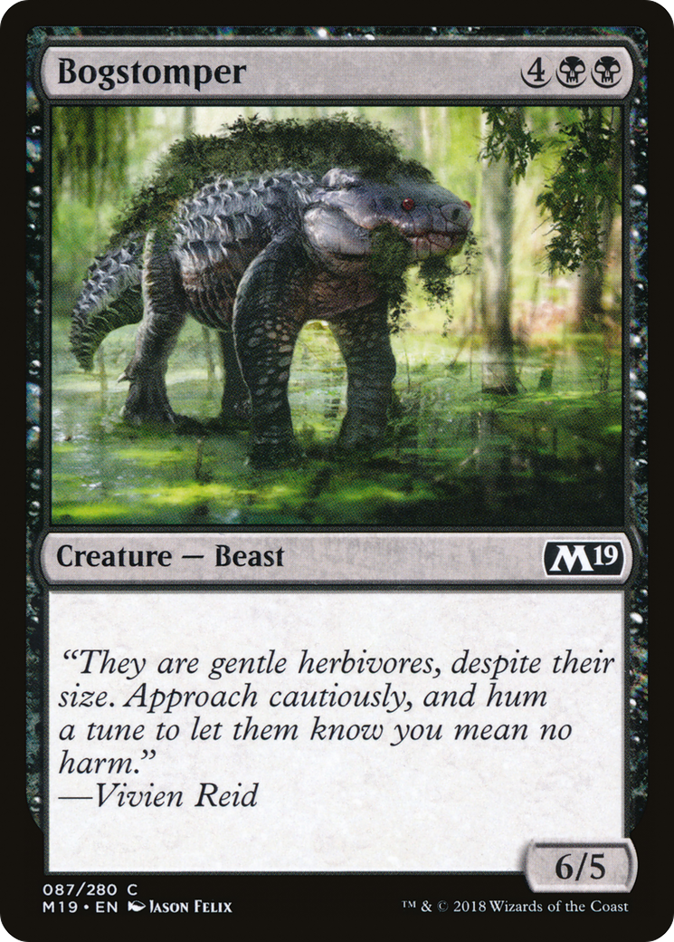 Bogstomper [Core Set 2019] Foil