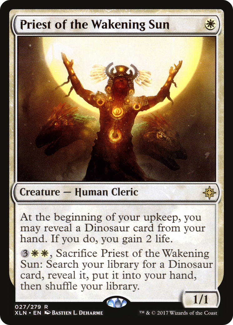 Priest of the Wakening Sun [Ixalan] Foil
