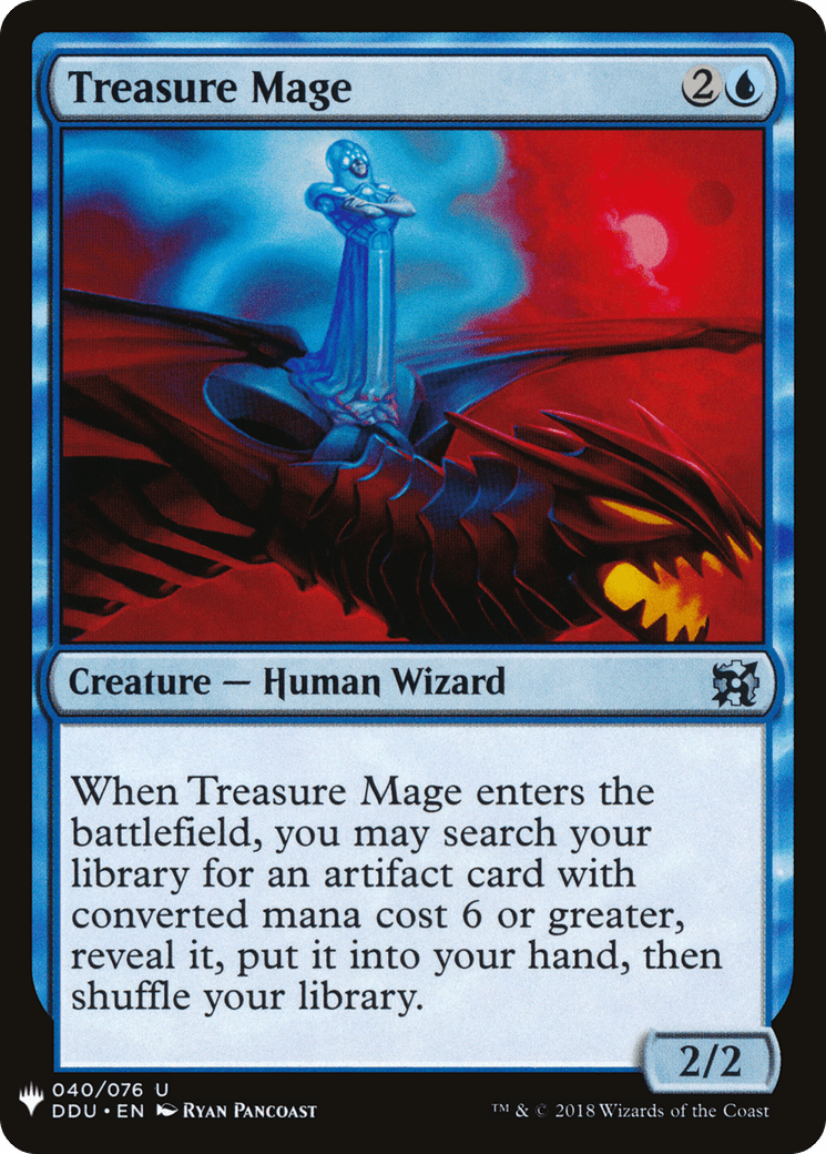 Treasure Mage |  (DDU-40) [The List]