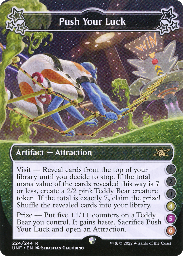 Push Your Luck (4-5-6) [Unfinity] Foil