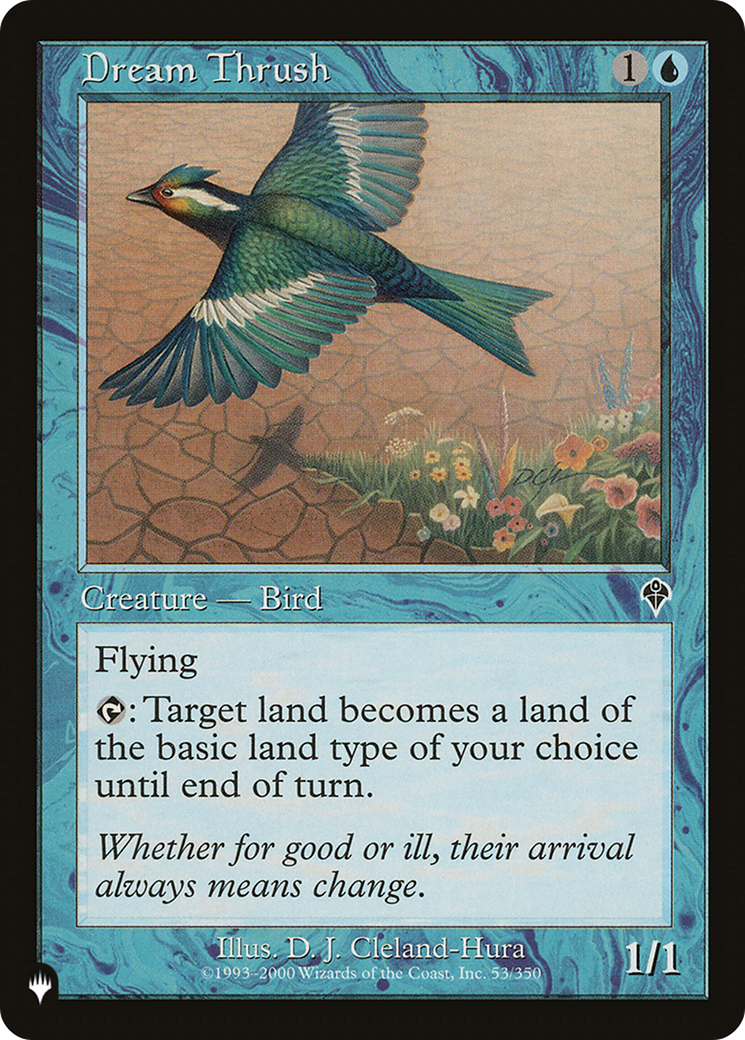 Dream Thrush |  (INV-53) [The List]