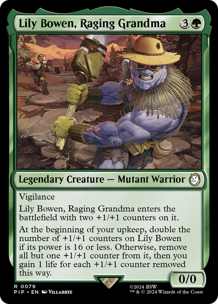 Lily Bowen, Raging Grandma [Fallout] Foil