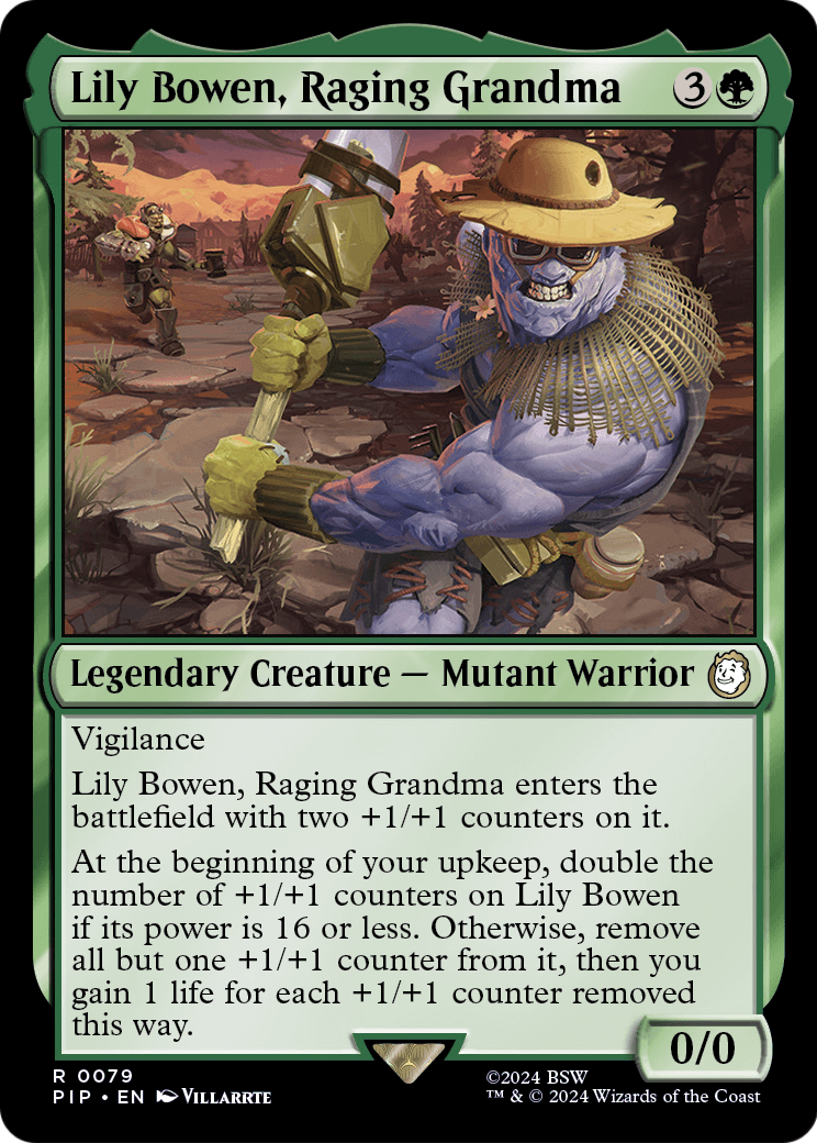 Lily Bowen, Raging Grandma [Fallout] Foil
