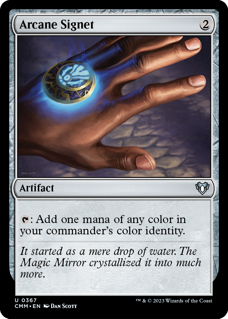 Arcane Signet [Commander Masters] Foil