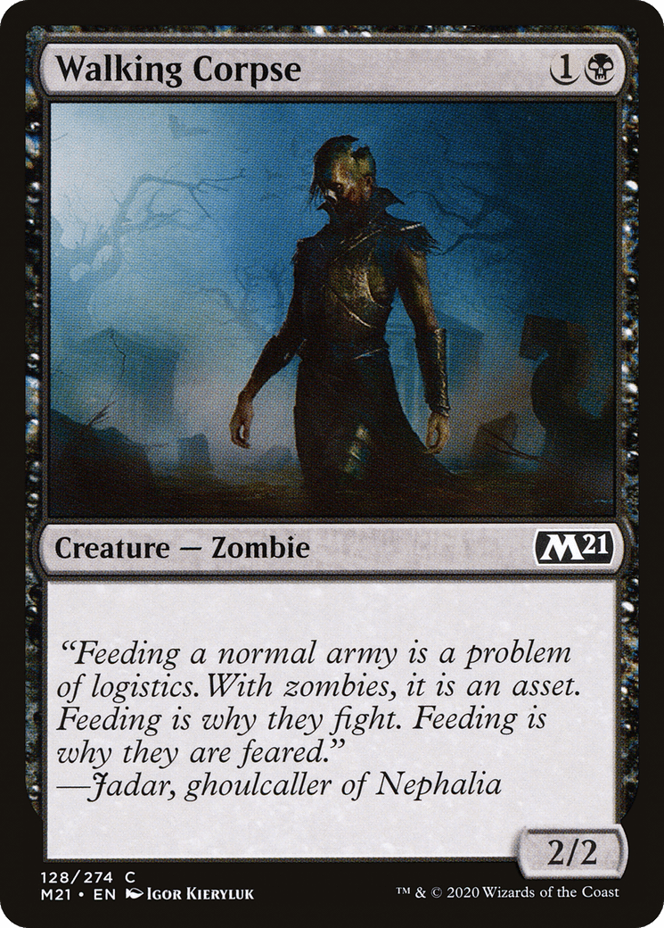 Walking Corpse [Core Set 2021] Foil