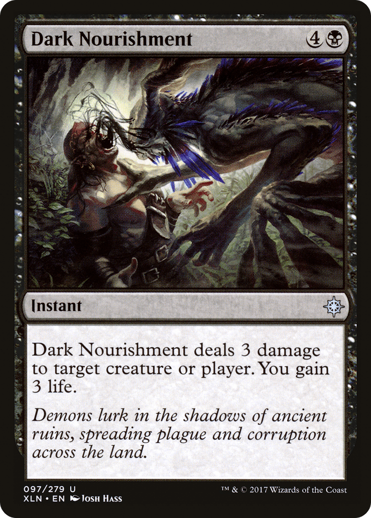 Dark Nourishment [Ixalan] Foil