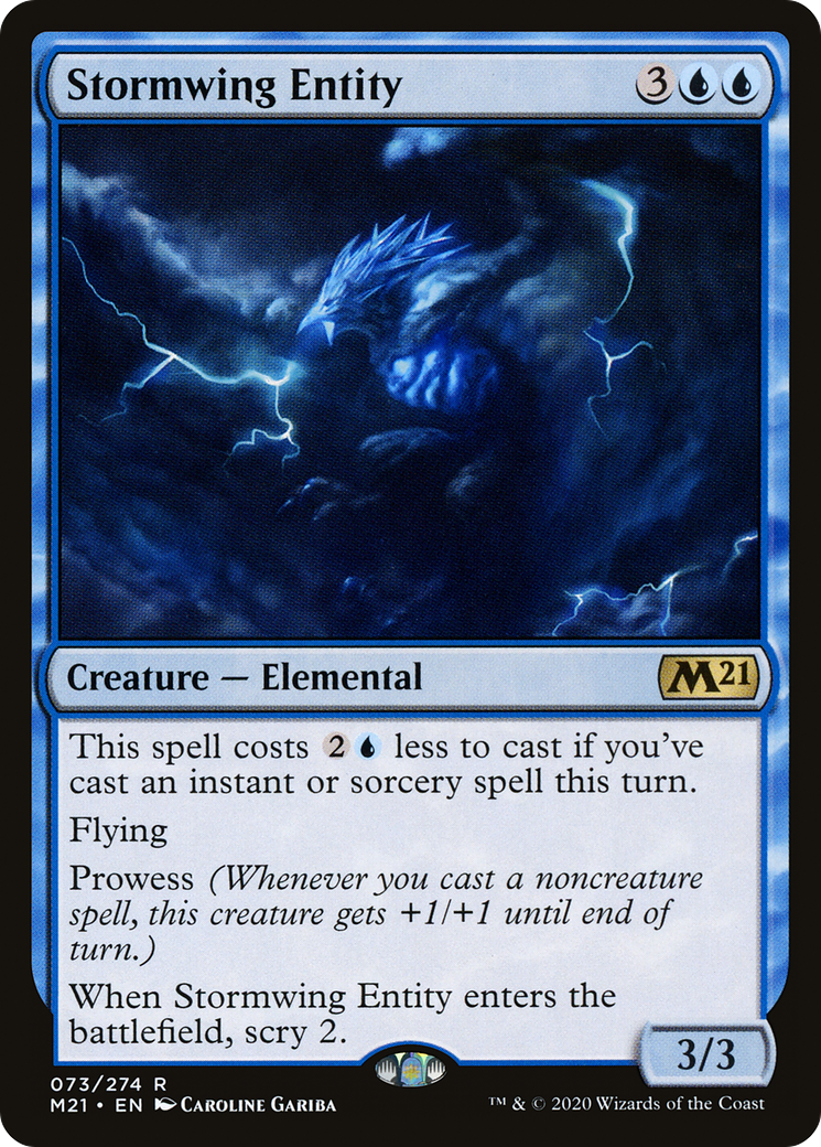 Stormwing Entity [Core Set 2021] Foil