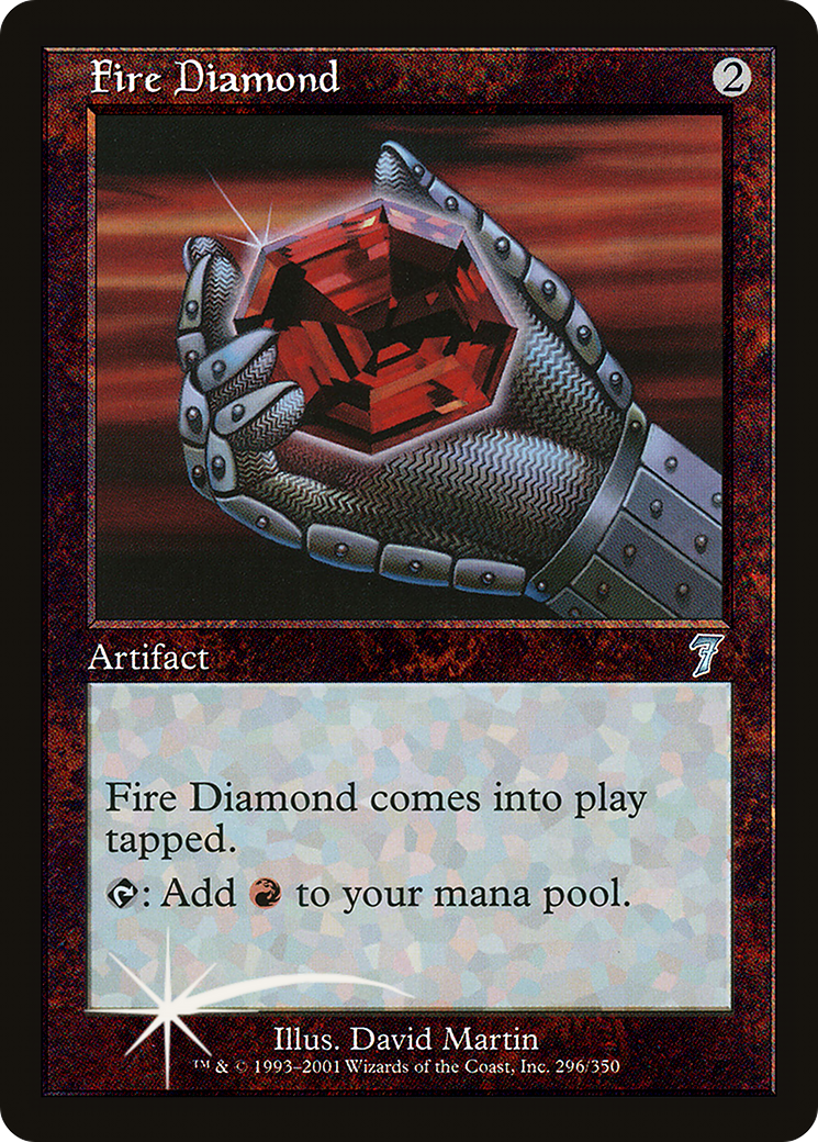 Fire Diamond [Seventh Edition] Foil