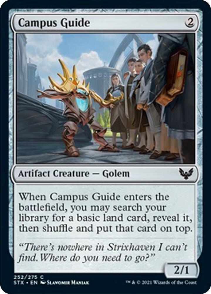 Campus Guide 252 (Strixhaven: School of Mages)  - Foil