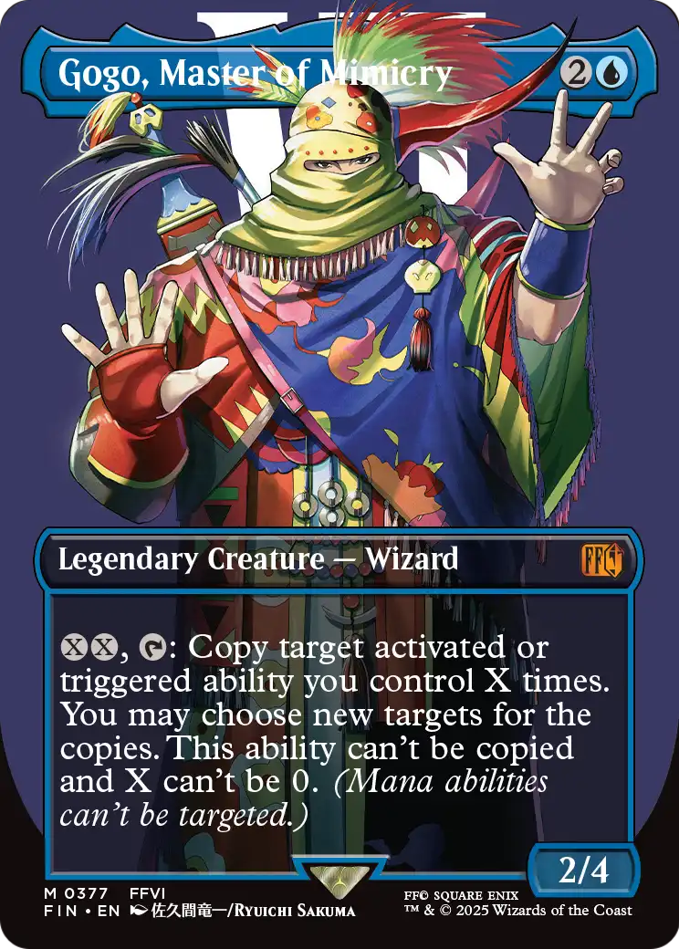 Gogo, Master of Mimicry (Borderless) (377) [FINAL FANTASY]