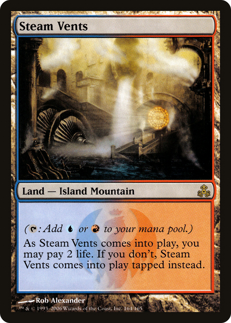 Steam Vents [Guildpact] Foil