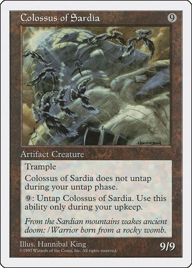 Colossus of Sardia 358/455 (Fifth Edition) 