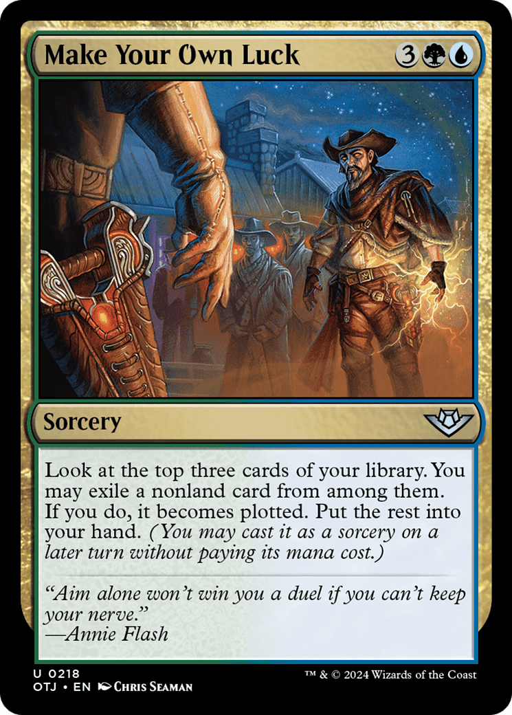 Make Your Own Luck [Outlaws of Thunder Junction] Foil