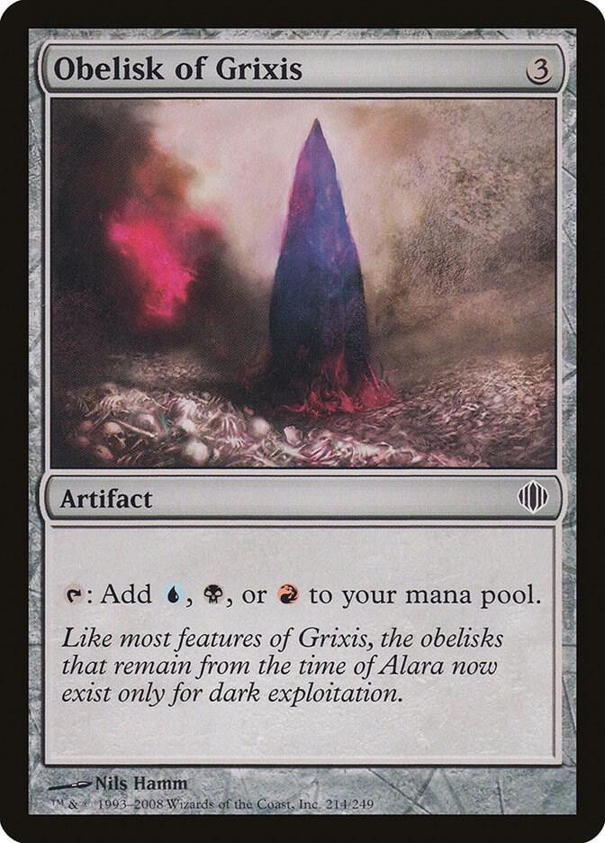 Obelisk of Grixis 214/249 (Shards of Alara) 