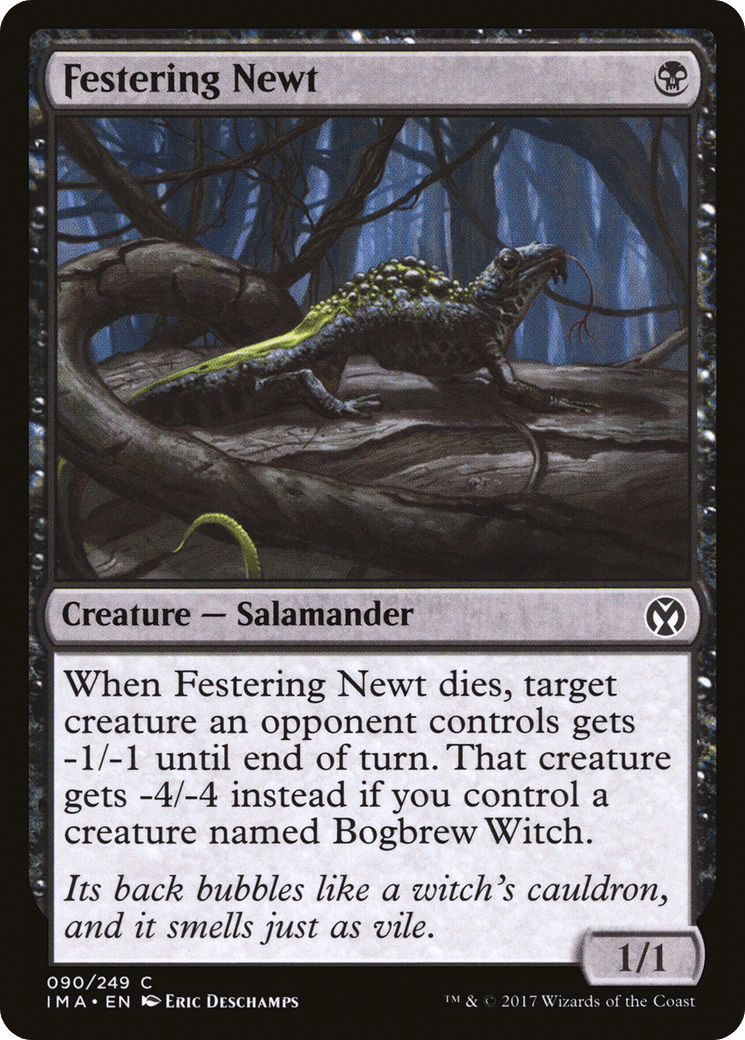 Festering Newt [Iconic Masters] Foil
