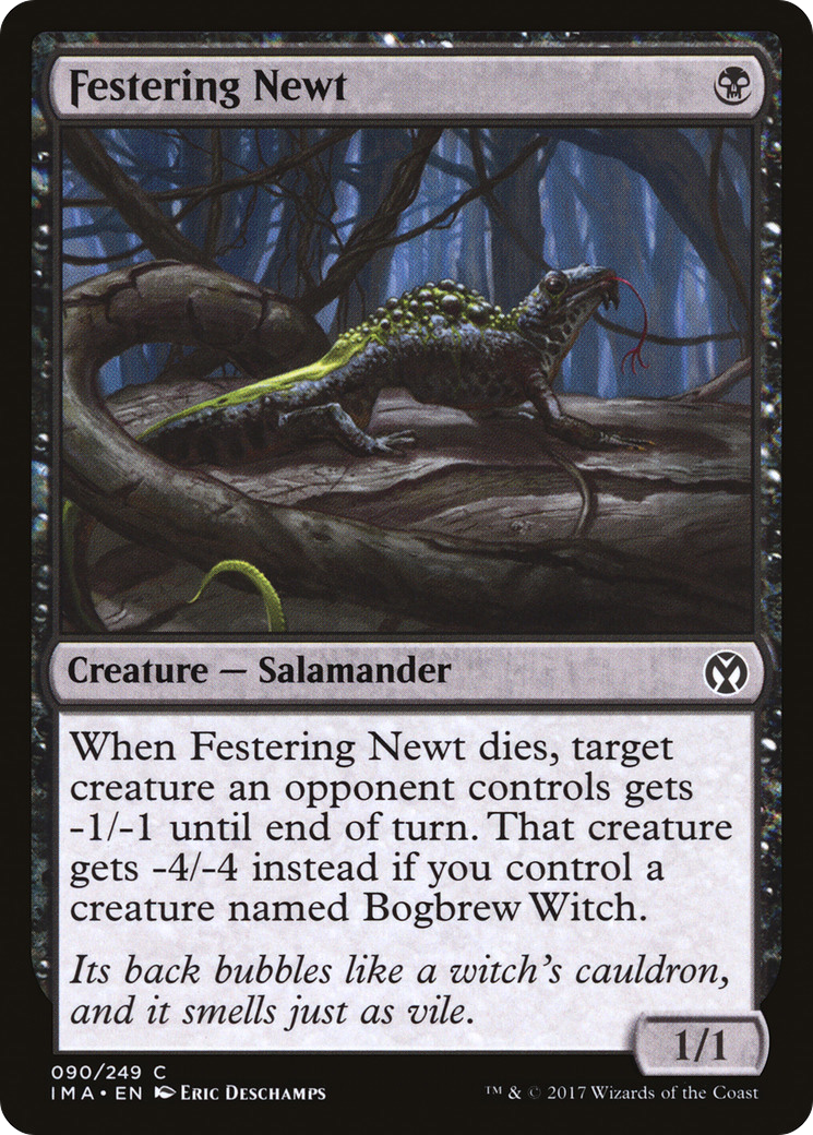 Festering Newt [Iconic Masters] Foil