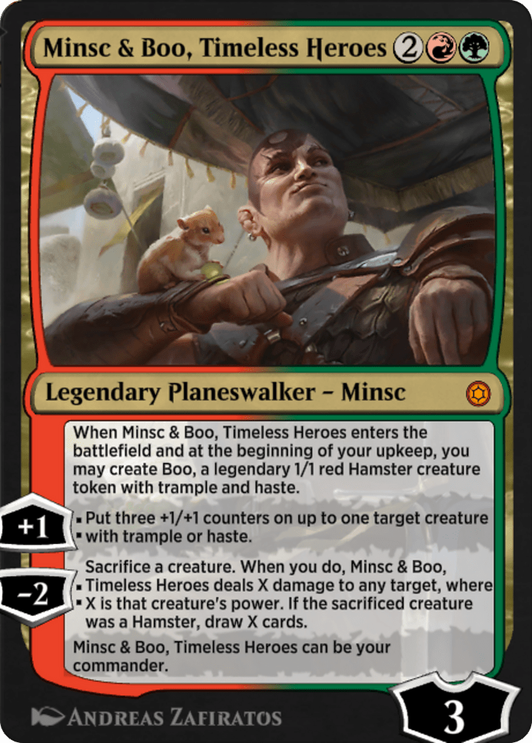 Minsc & Boo, Timeless Heroes (HBG-243) - Alchemy Horizons: Baldur's Gate