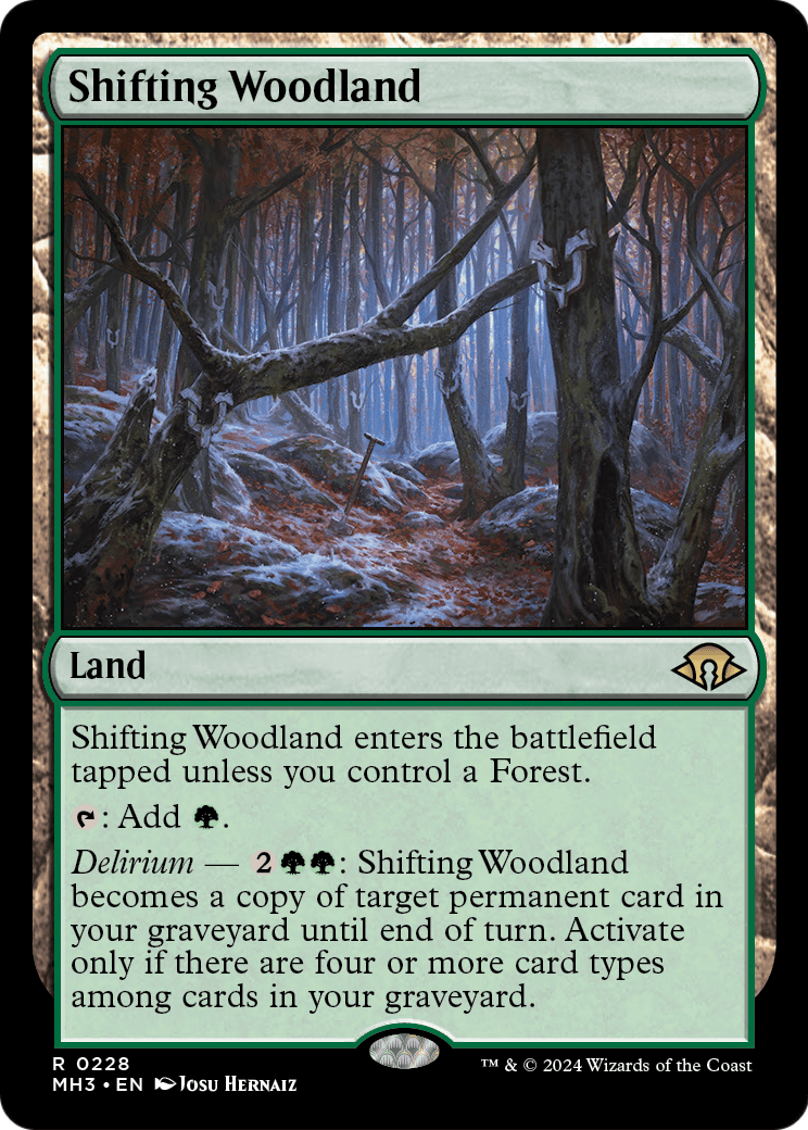 Shifting Woodland [Modern Horizons 3] Foil