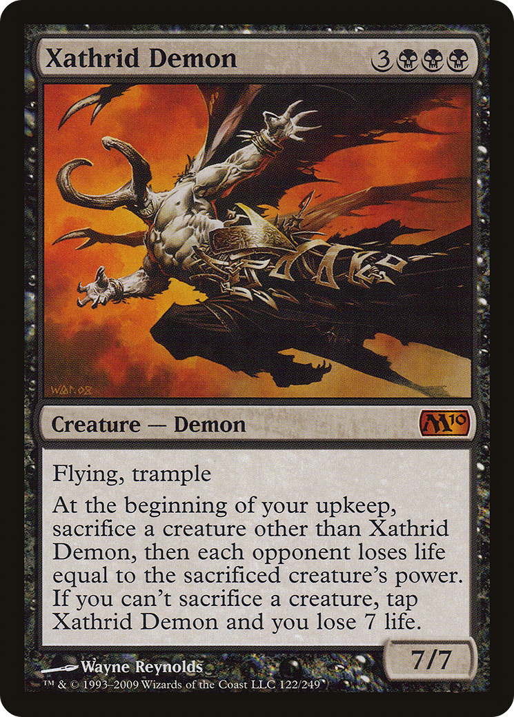 Xathrid Demon [Magic 2010] Foil
