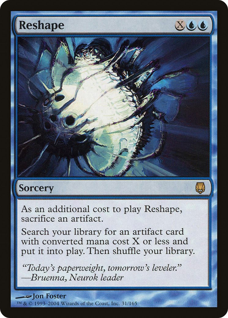 Reshape [Darksteel] Foil