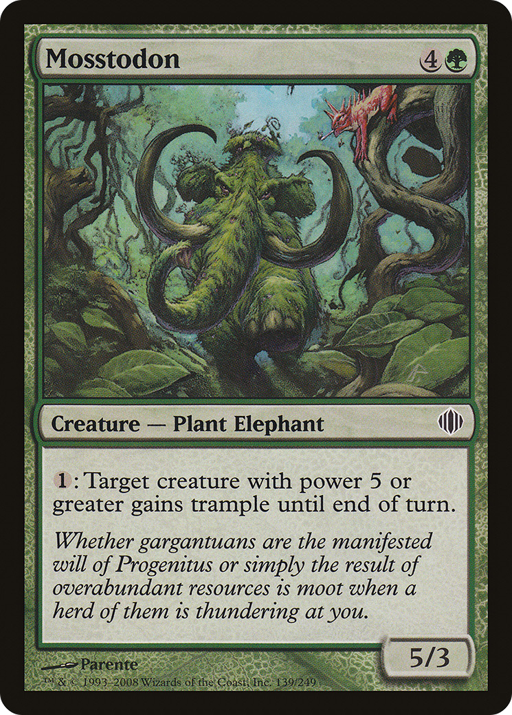 Mosstodon [Shards of Alara] Foil