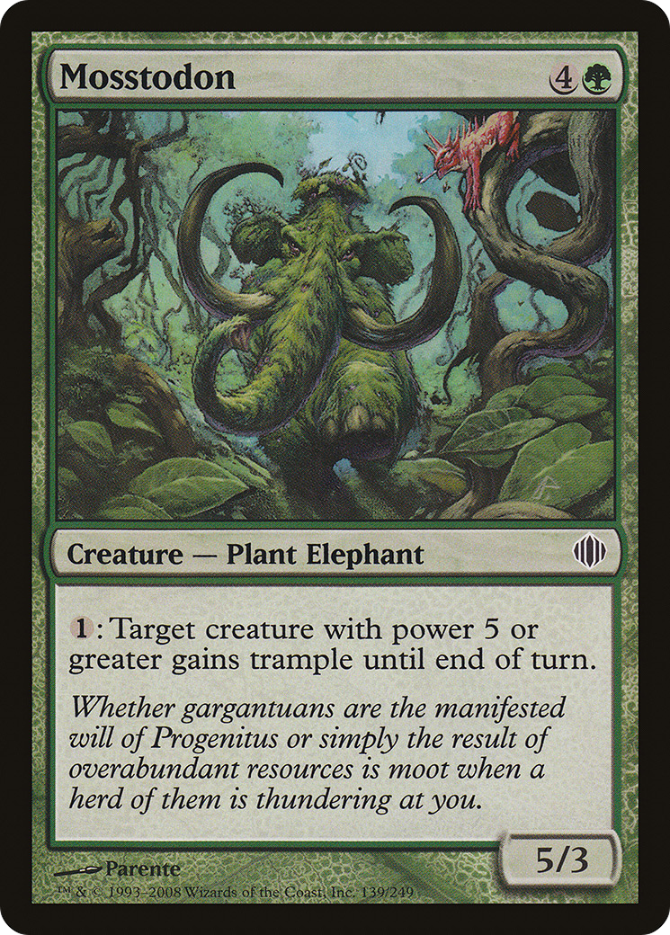 Mosstodon [Shards of Alara] Foil