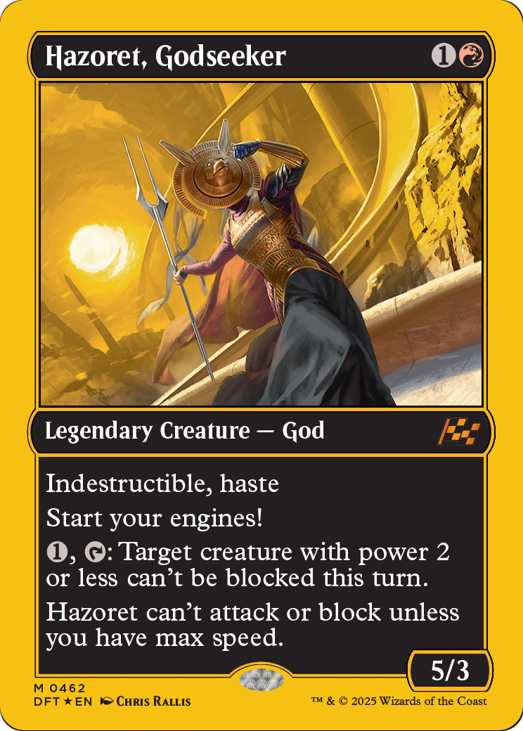 Hazoret, Godseeker |  Foil (462) [Aetherdrift]