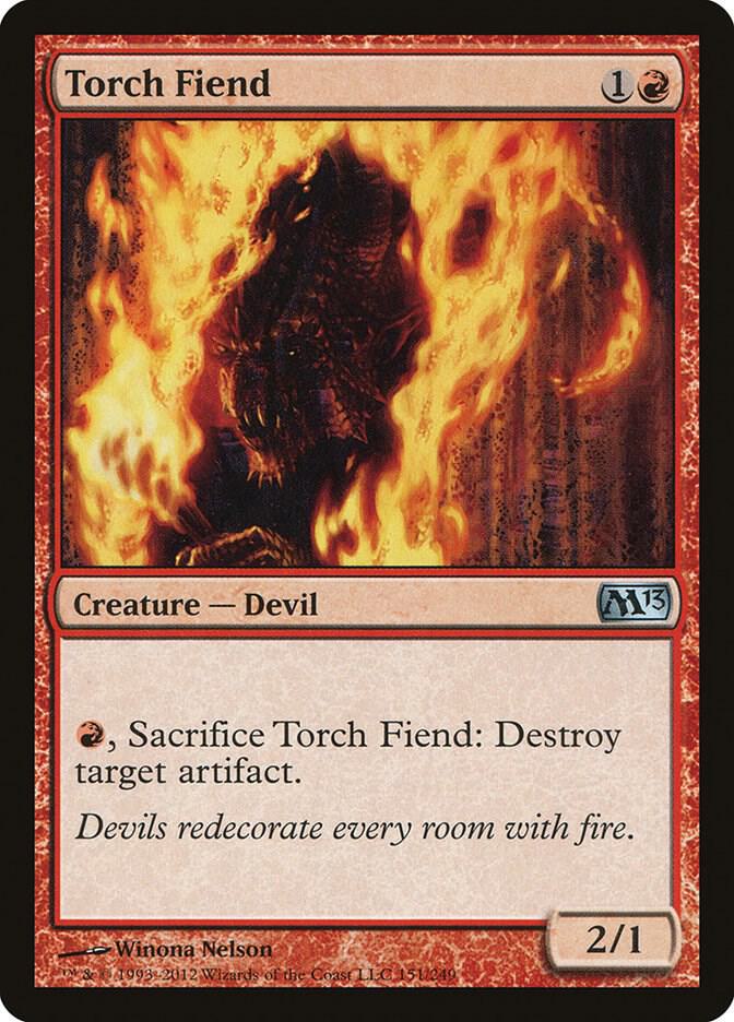Torch Fiend 151 (Magic 2013 (M13))  - Foil