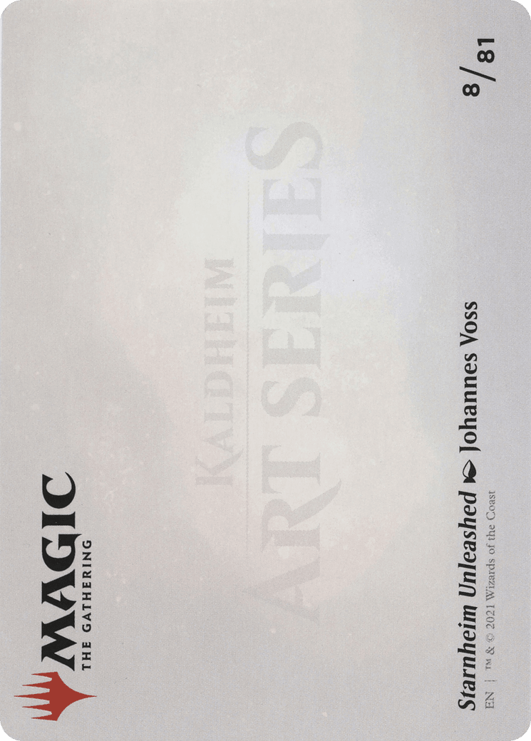 Starnheim Unleashed // Starnheim Unleashed (AKHM-008) - Kaldheim Art Series (Borderless) Foil