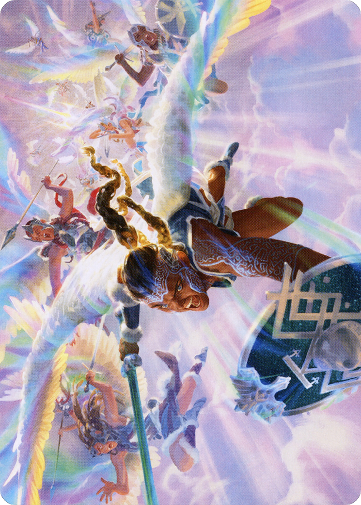 Starnheim Unleashed // Starnheim Unleashed (AKHM-008) - Kaldheim Art Series (Borderless) Foil