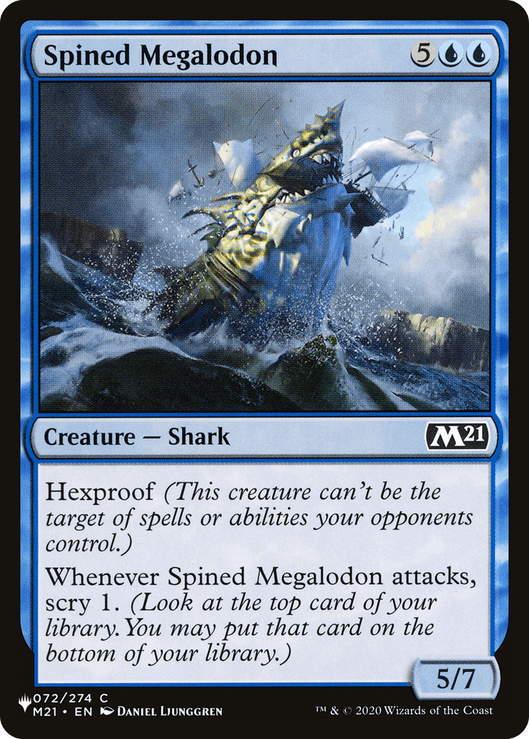 Spined Megalodon |  (M21-72) [The List]