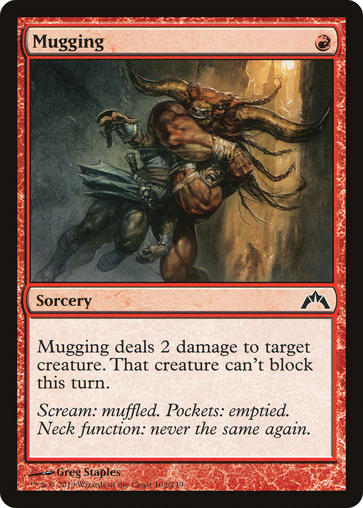 Mugging [Gatecrash] Foil