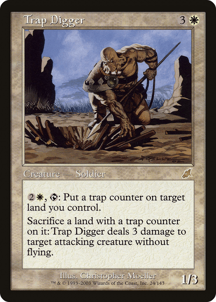 Trap Digger [Scourge] Foil