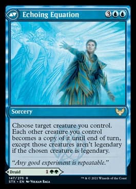Augmenter Pugilist // Echoing Equation [Strixhaven: School of Mages] Foil