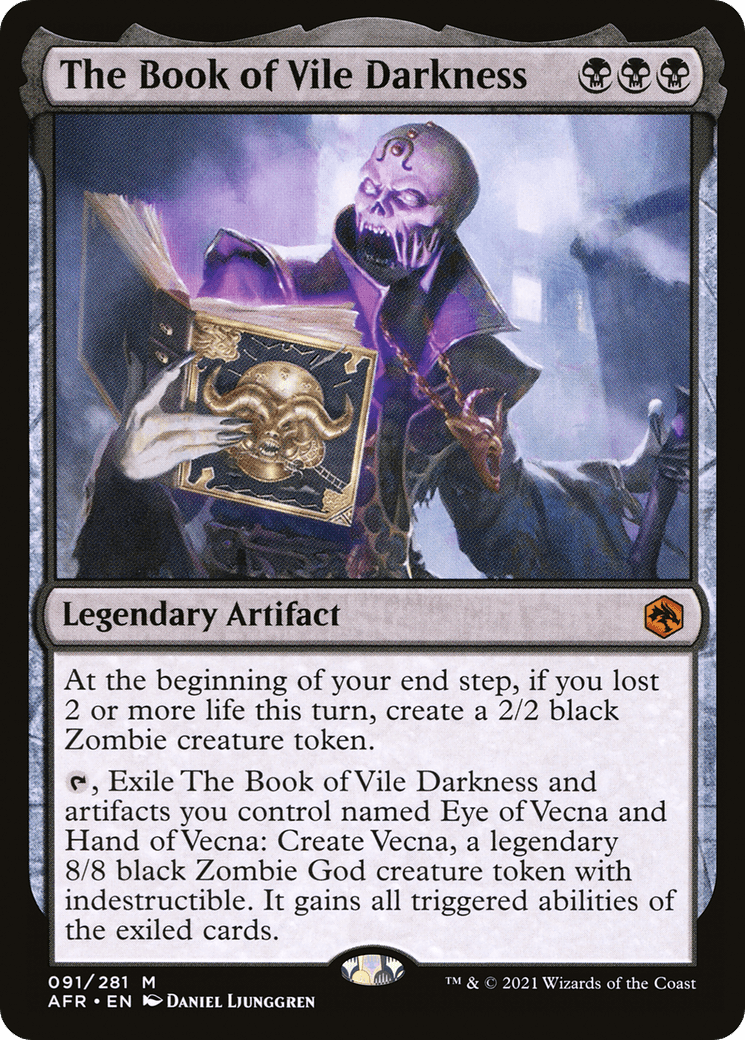 The Book of Vile Darkness [Dungeons & Dragons: Adventures in the Forgotten Realms] Foil