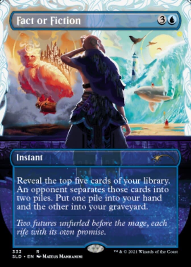 Fact or Fiction (Borderless) [Secret Lair Drop Series] Foil