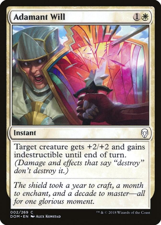 Adamant Will 2 (Dominaria) 
