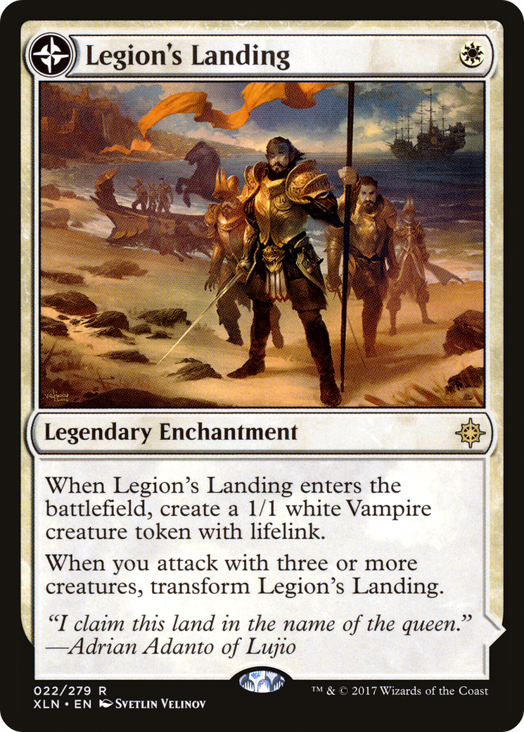 Legion's Landing // Adanto, the First Fort [Ixalan] Foil