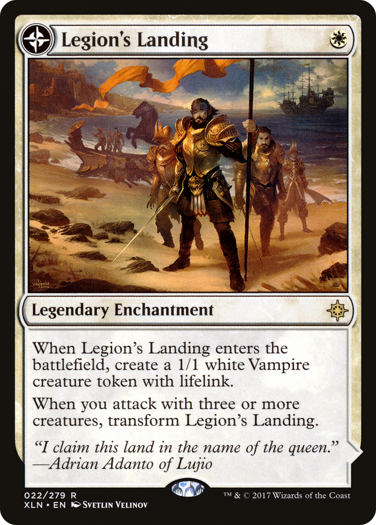 Legion's Landing // Adanto, the First Fort [Ixalan] Foil
