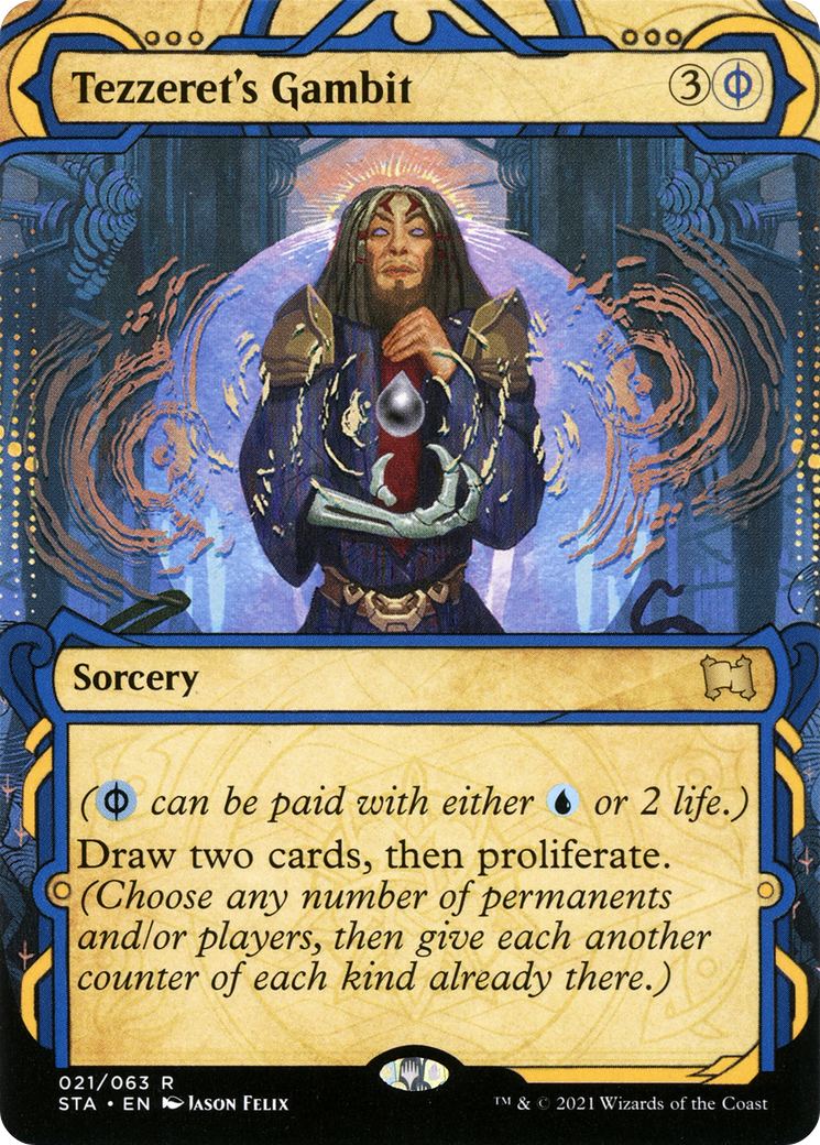 Tezzeret's Gambit [Strixhaven: School of Mages Mystical Archive] Foil