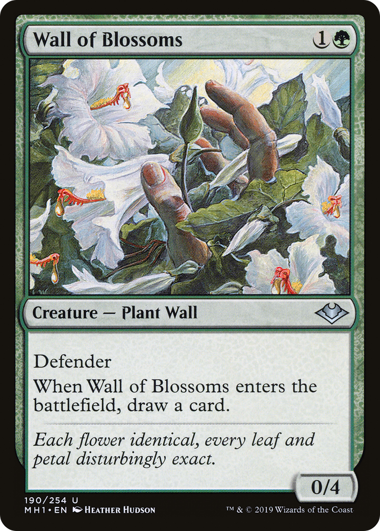 Wall of Blossoms [Modern Horizons] Foil