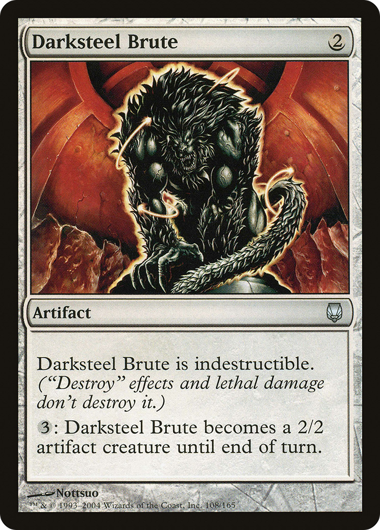 Darksteel Brute [Darksteel] Foil