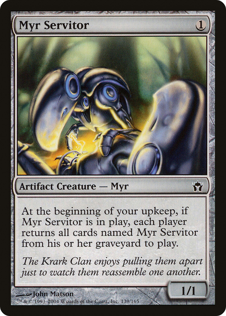 Myr Servitor [Fifth Dawn] Foil